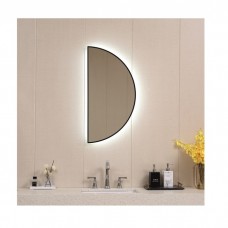 Огледало за баня LED "MIRROR", черен